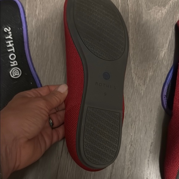 Rothy's Red Flats - Picture 4 of 4